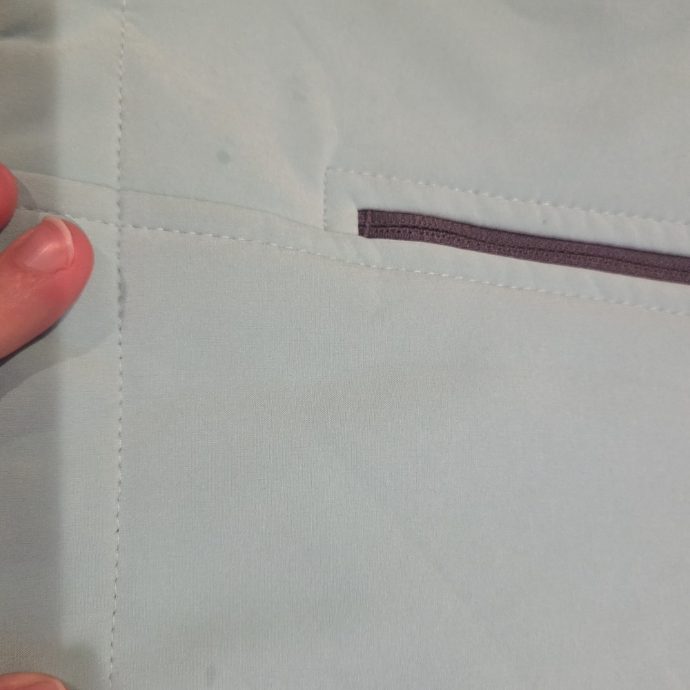 Light Blue Full-Zip Jacket - Picture 13 of 13